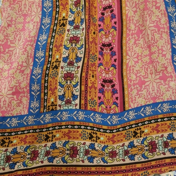 Multicolored sheer blouse - Picture 3 of 4